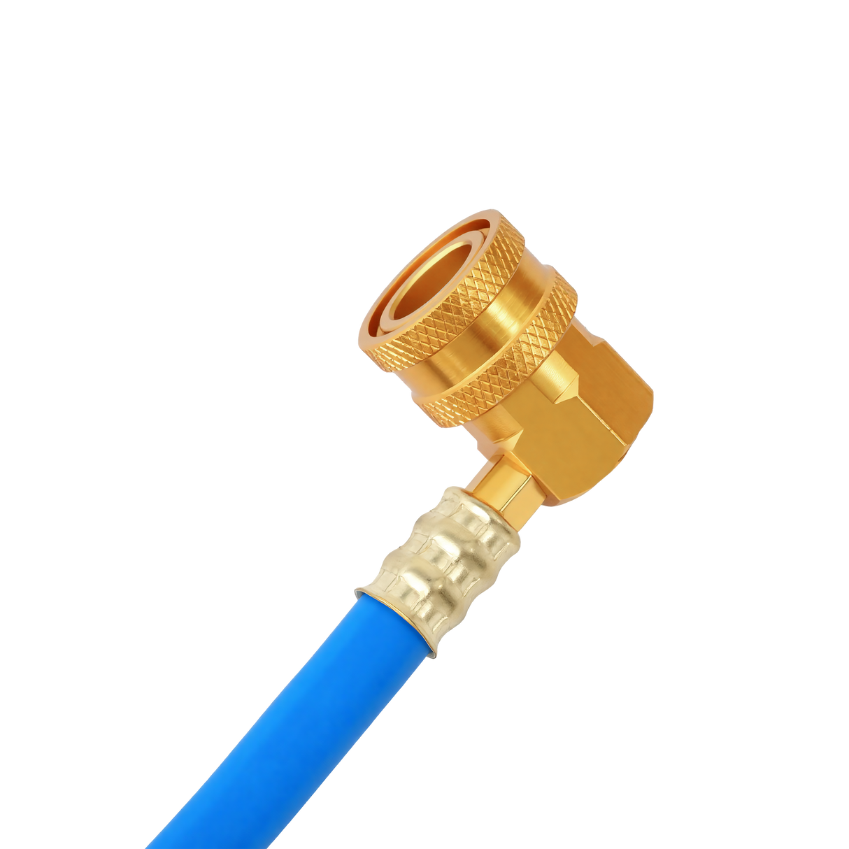 R134A Car AC Refrigerant Recharge Hose & Gauge Kit