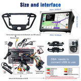 9'' Apple Carplay Android 14 AHD DAB+ Radio Stereo 2+32G — Ford Transit Custom 2012-2021