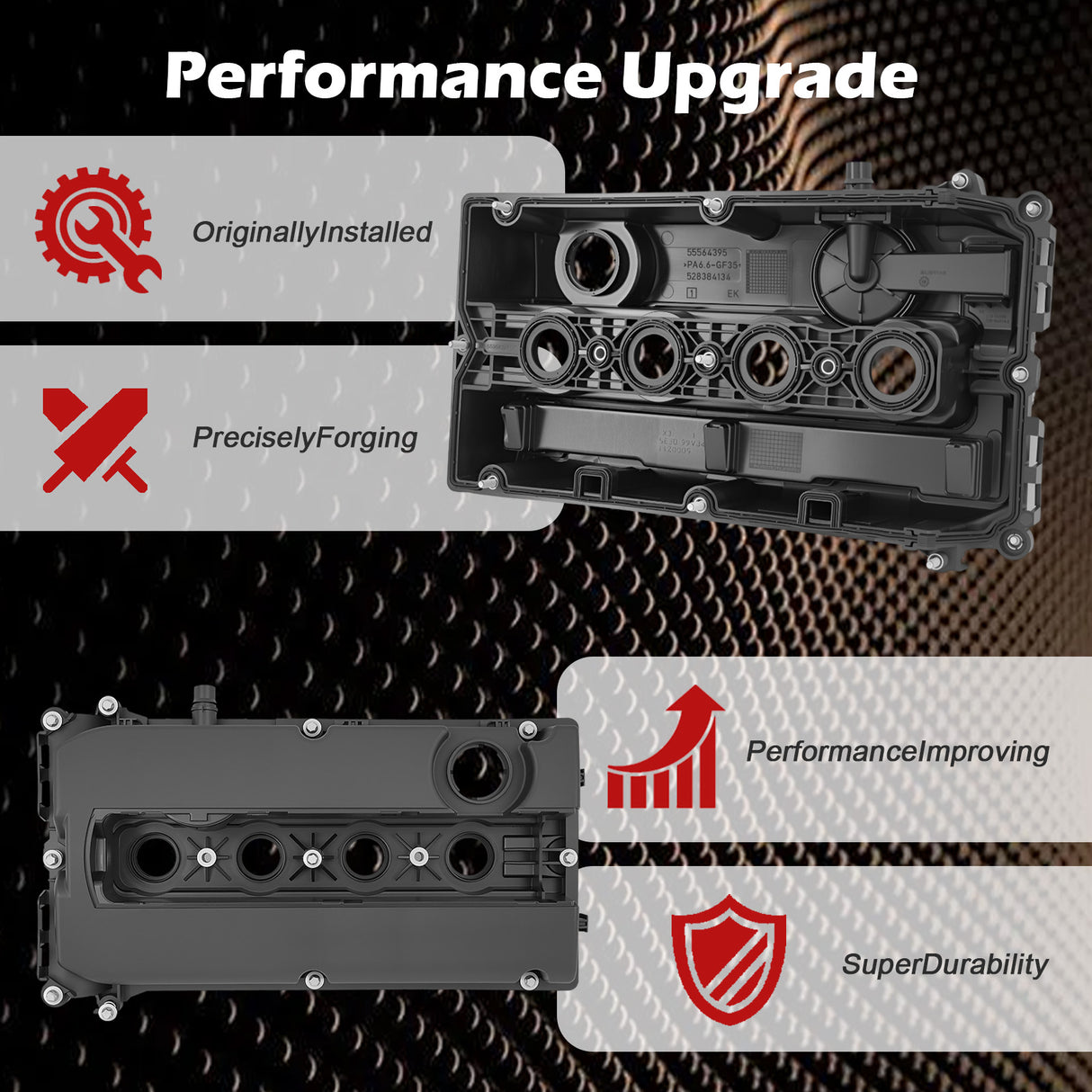 Engine Valve Cover 55564395 for Opel Vauxhall Astra H Insignia A 1.6 1.8