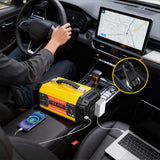 5000W 12V to 220V Car Power Inverter with 2 AC & USB Ports