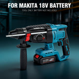 18V Brushless Cordless Hammer Drill Driver with Dual Function