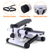 Multifunctional Mini Stepper with Resistance Bands for Home Fitness