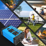 5000W 12V to 220V Car Power Inverter with 2 AC & 4 USB-A