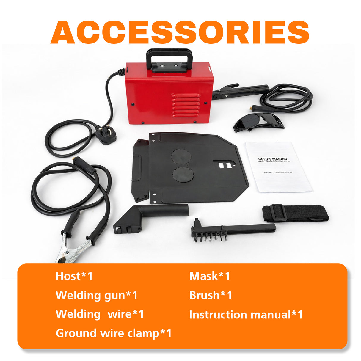 MMA-250 3-in-1 Portable Inverter Welder 220V