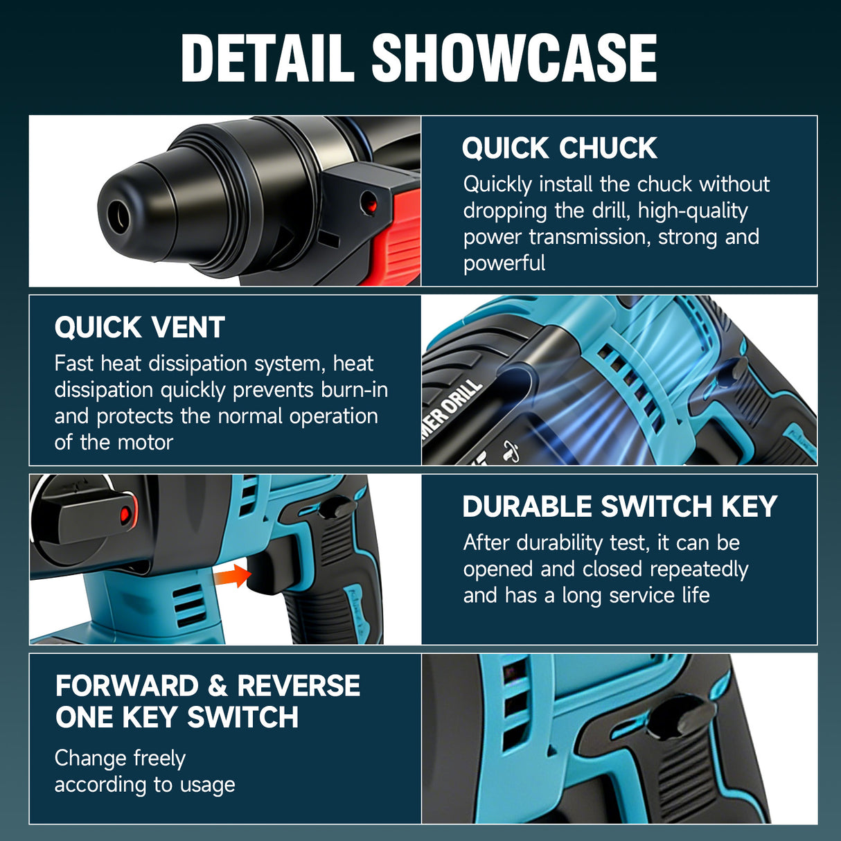 18V Brushless Cordless Hammer Drill Driver