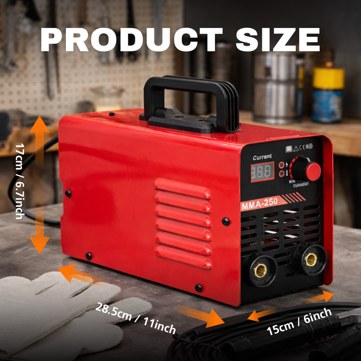 MMA-250 3-in-1 Portable Inverter Welder 220V
