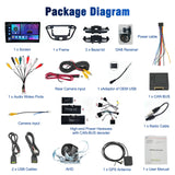 9'' Apple Carplay Android 14 AHD DAB+ Radio Stereo 2+32G — Ford Transit Custom 2012-2021