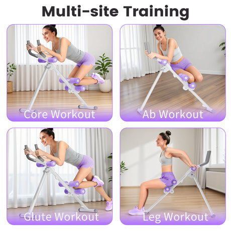 Crunch Machine with Digital Watch