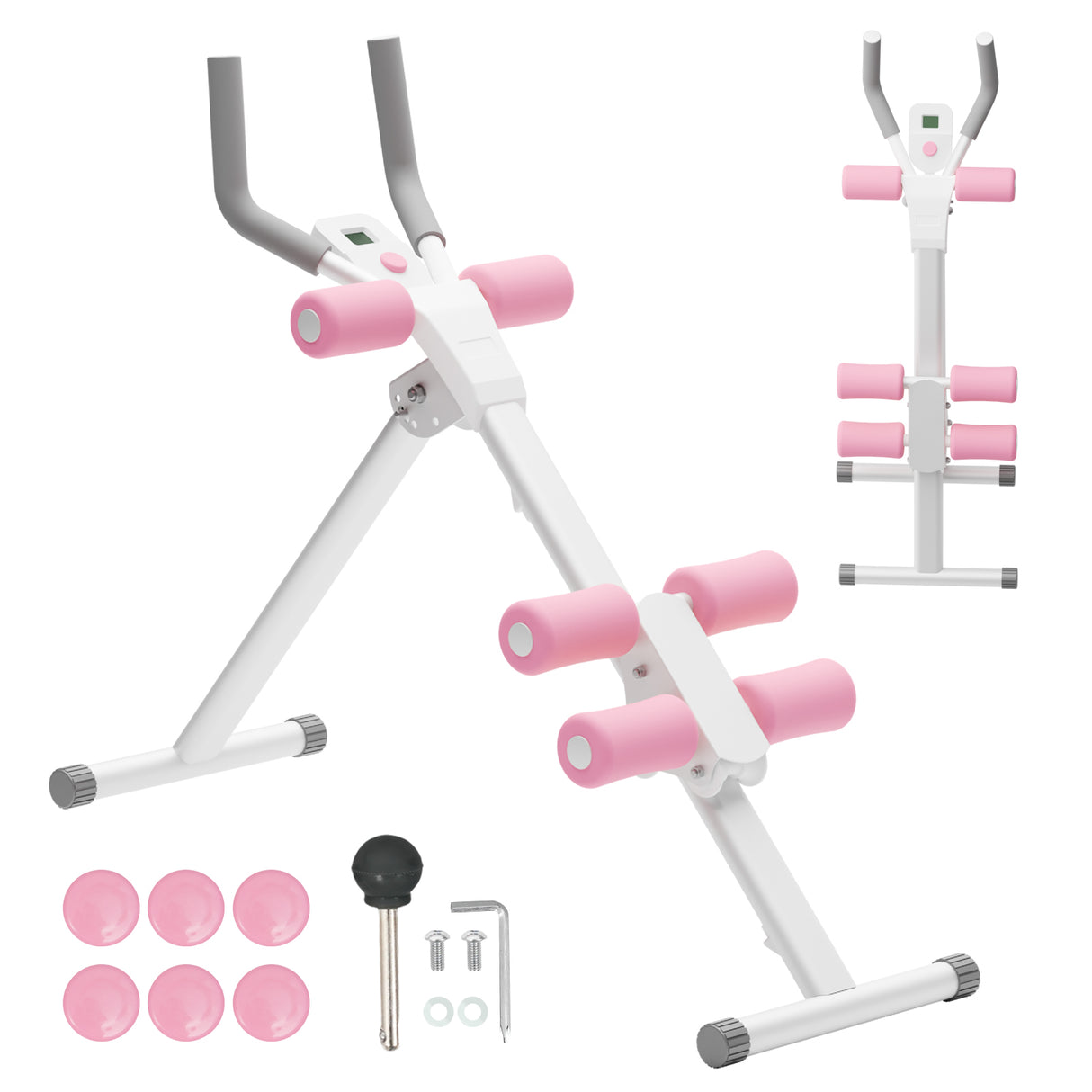 Crunch Machine with Digital Watch