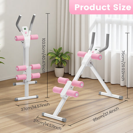 Crunch Machine with Digital Watch