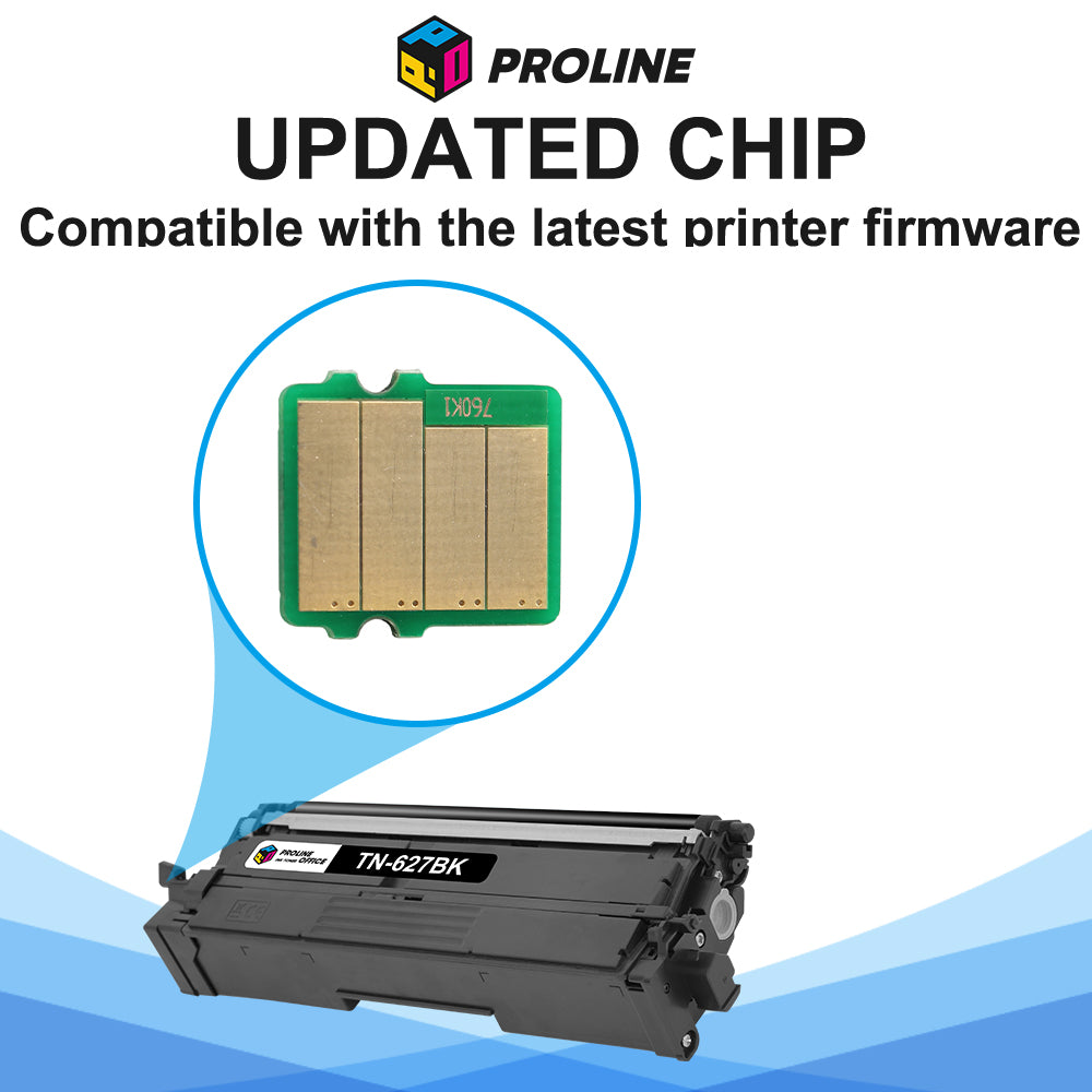 Compatible Brother TN627 Toner Cartridge Black