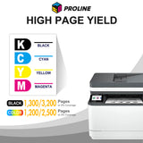 Compatible HP Color LaserJet Pro MFP 3302sdwg Toner Set - HP 219A/219X Multipack