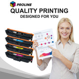 Compatible HP 220A Toner Cartridges Multipack With Chip