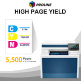 Compatible HP 220X Toner Cartridge Cyan W2201X - With Chip High Capacity