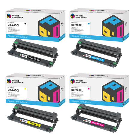 Compatible Brother DR-247CL Drum Units 4pk