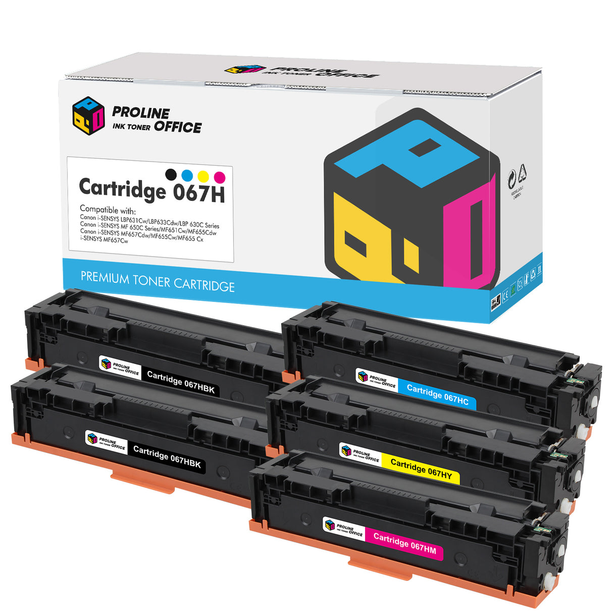 Canon i-SENSYS MF655Cx Toner canon 067h 5pk