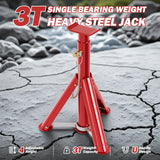 Single-support 3T axle telescopic Jack - 2pcs