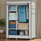 Small Non-Woven Fabric Wardrobe