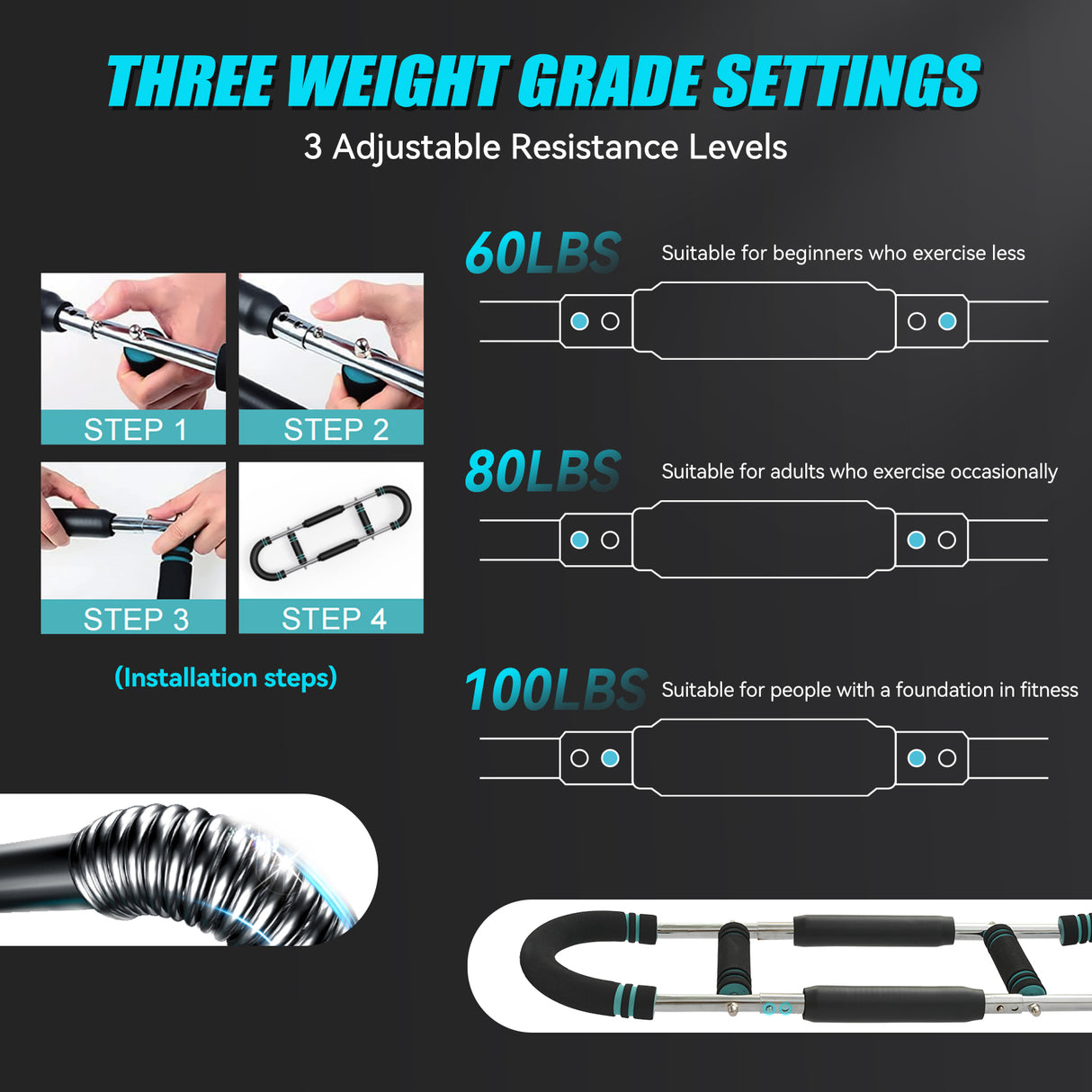 U-shaped multifunctional Arm Strength Trainer