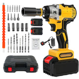 380Nm Brushless Cordless Impact Wrench Kit with Battery