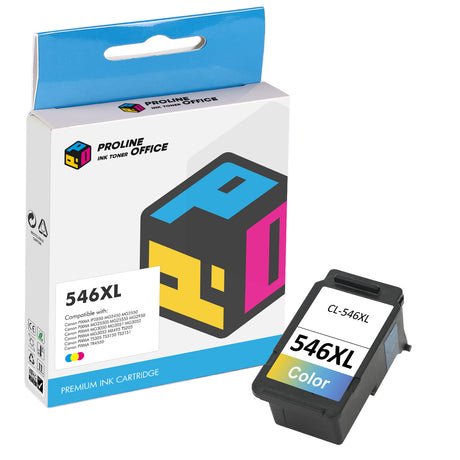 Compatible Canon CL-546XL 3-Color Ink Cartridge 1pk