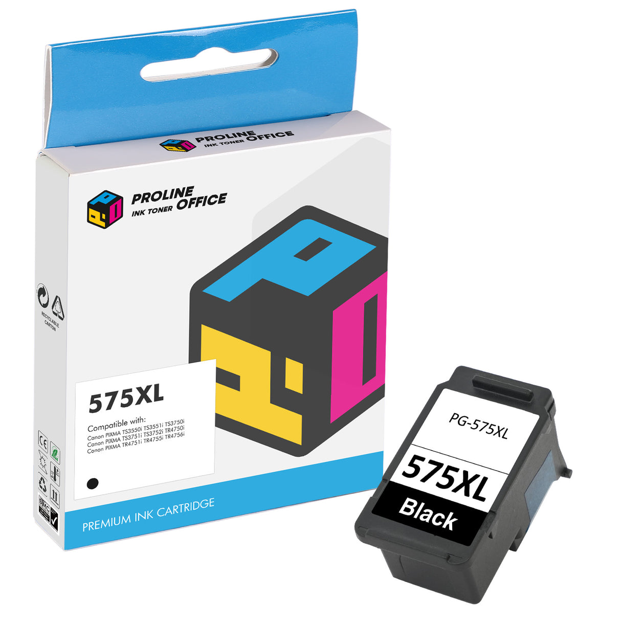 Compatible Canon PG-575XL Black Ink Cartridge 1pk