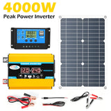 4000W Solar Panel Kit with 12V Inverter & Controller