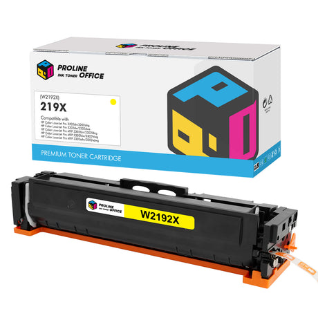 hp 219x yellow 